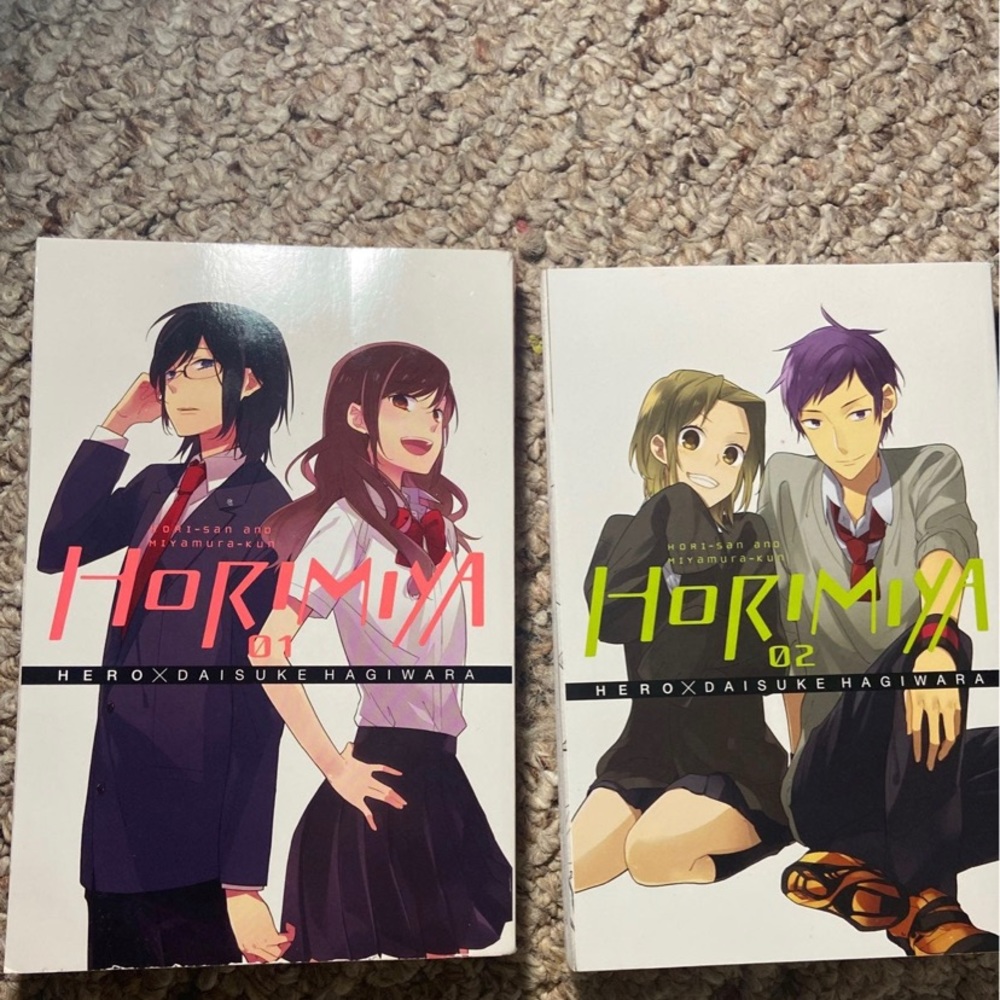 Horimya manga volume 1-2